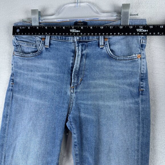 Citizens Of Humanity Jeans Rocket Crop High Rise Skinny Size W29 Women's Blue - Picture 7 of 11